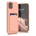 kwmobile Handyhülle kompatibel mit Apple iPhone 11 Hülle - Handy Cover mit Fach für Karten