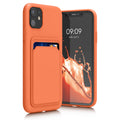 kwmobile Handyhülle kompatibel mit Apple iPhone 11 Hülle - Handy Cover mit Fach für Karten