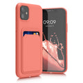 kwmobile Handyhülle kompatibel mit Apple iPhone 11 Hülle - Handy Cover mit Fach für Karten