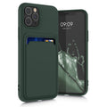 kwmobile Handyhülle kompatibel mit Apple iPhone 11 Pro Hülle mit Fach für Karten