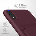 kwmobile Handyhülle kompatibel mit Apple iPhone XR Hülle - Handy Cover mit Fach für Karten