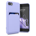 kwmobile Handyhülle kompatibel mit Apple iPhone SE (2022) / iPhone SE (2020) / iPhone 8 / iPhone 7 Hülle - Handy Cover mit Fach für Karten
