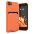 kwmobile Handyhülle kompatibel mit Apple iPhone SE (2022) / iPhone SE (2020) / iPhone 8 / iPhone 7 Hülle - Handy Cover mit Fach für Karten