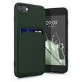 kwmobile Handyhülle kompatibel mit Apple iPhone SE (2022) / iPhone SE (2020) / iPhone 8 / iPhone 7 Hülle - Handy Cover mit Fach für Karten
