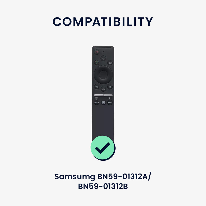 kwmobile Hülle Fernbedienung kompatibel mit Samsung BN59-01312A / BN59-01312B Hülle für TV Zubehör