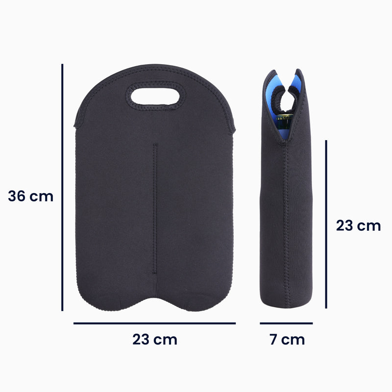 kwmobile 2in1 Flaschenkühler 500ml für Bier und andere Getränke Kühler aus isoliertem Neopren