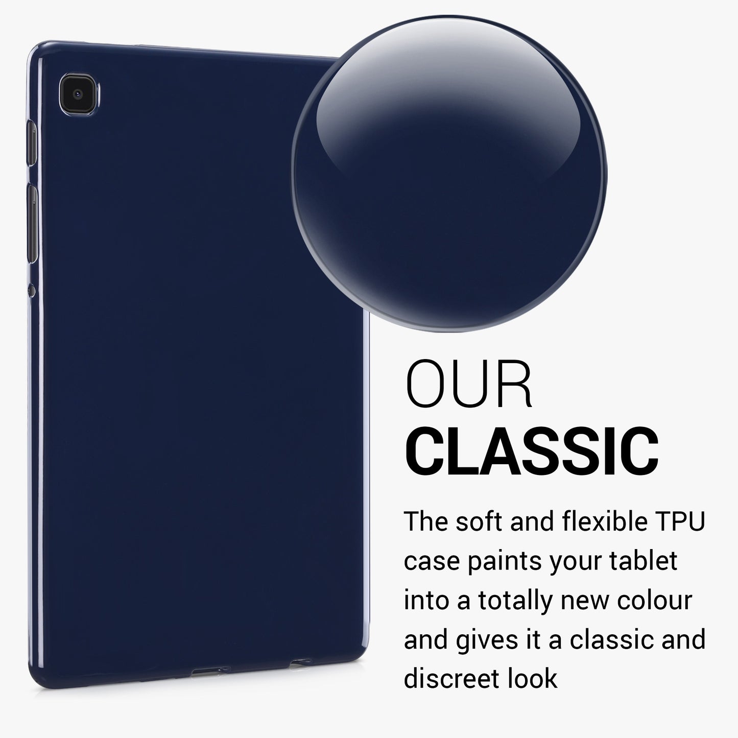 kwmobile Schutzhülle kompatibel mit Samsung Galaxy Tab A7 Lite 8.7 (2021) - Tablet Cover Case