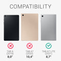 kwmobile Schutzhülle kompatibel mit Samsung Galaxy Tab A7 Lite 8.7 (2021) - Tablet Cover Case