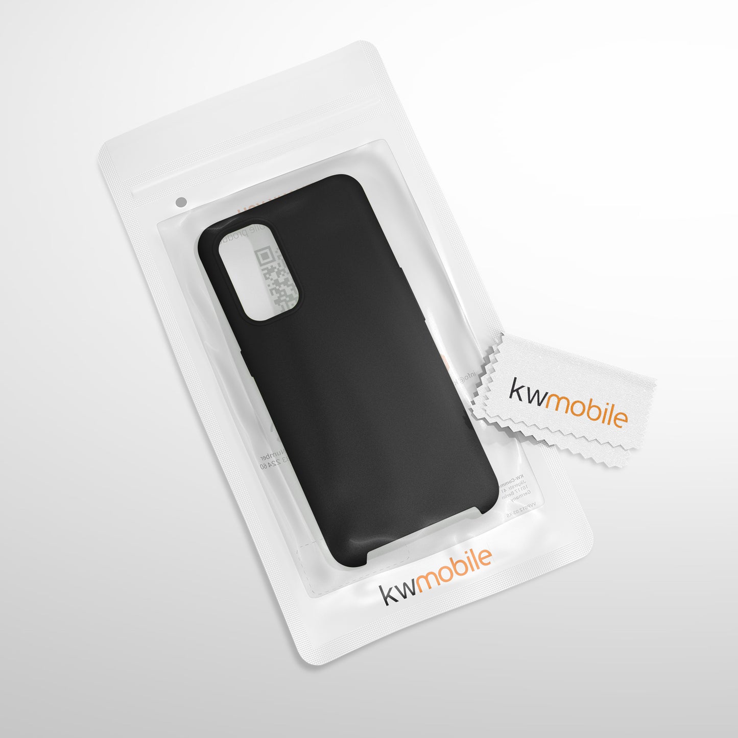 kwmobile Handyhülle für Oppo Find X3 Lite Hülle - Case Silikon - Kabelloses Laden - Schutzhülle Cover