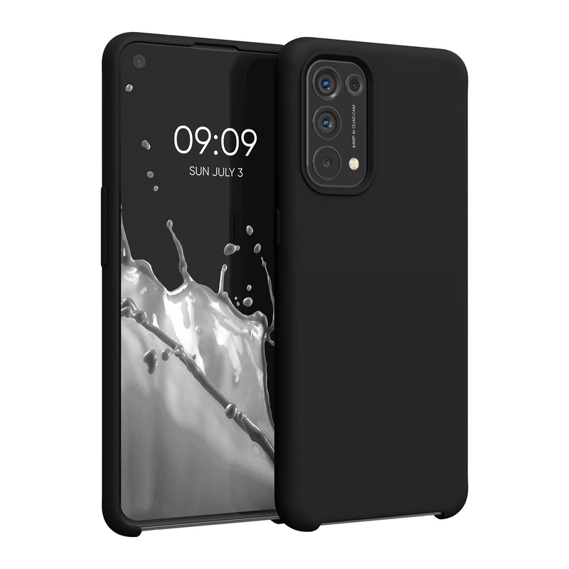 kwmobile Handyhülle für Oppo Find X3 Lite Hülle - Case Silikon - Kabelloses Laden - Schutzhülle Cover