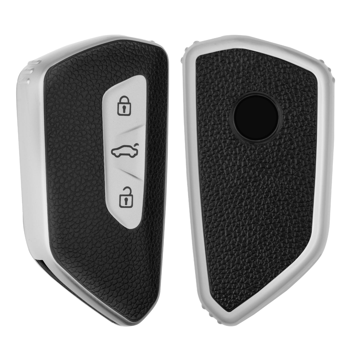 kwmobile Autoschlüssel Hülle kompatibel mit VW Golf 8 3-Tasten Autoschlüssel - Schlüsselhülle Cover