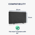 kwmobile 55" TV Outdoor TV Abdeckung Fernseher Hülle Bildschirmschutz Schutzhülle wetterfest