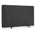 kwmobile 43" TV Outdoor TV Abdeckung - Fernseher Hülle Bildschirmschutz - Schutzhülle wetterfest - Schwarz Schwarz  