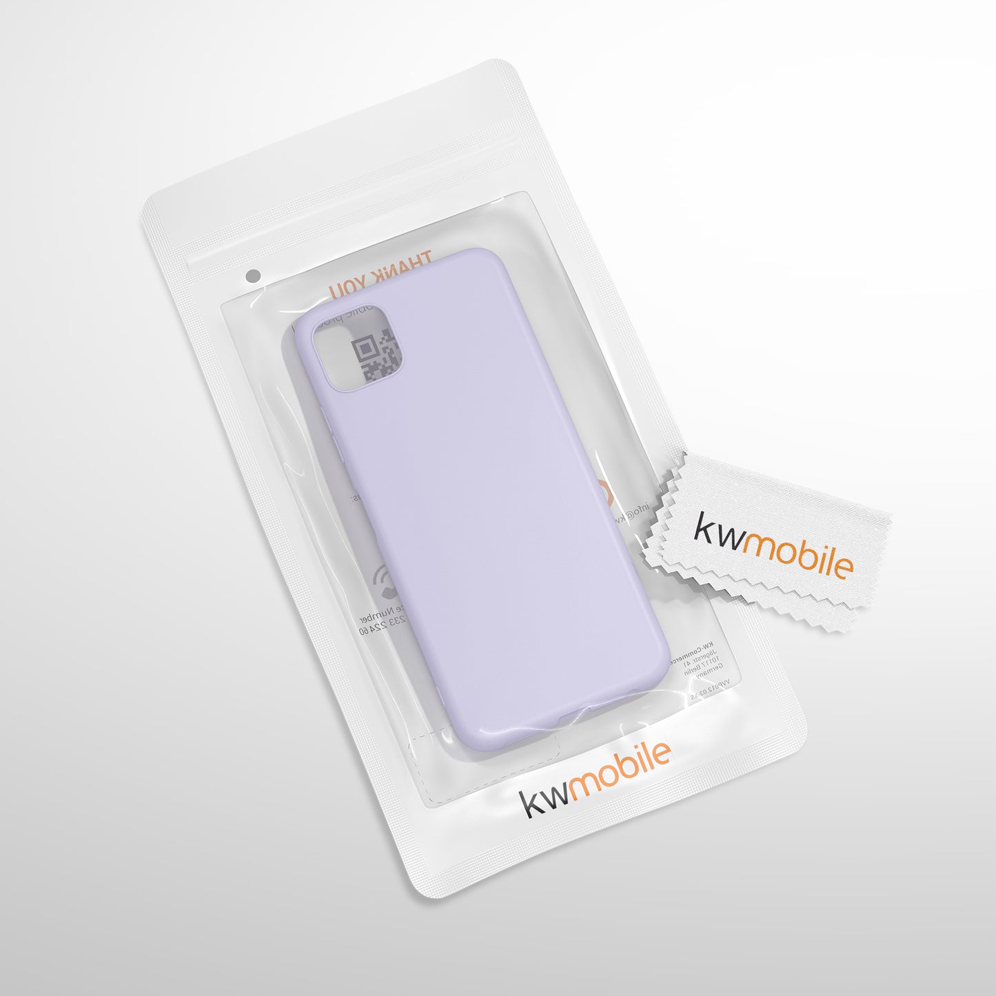 kwmobile Handyhülle für Samsung Galaxy A22 5G - Kabelloses Laden - Schutzhülle Cover