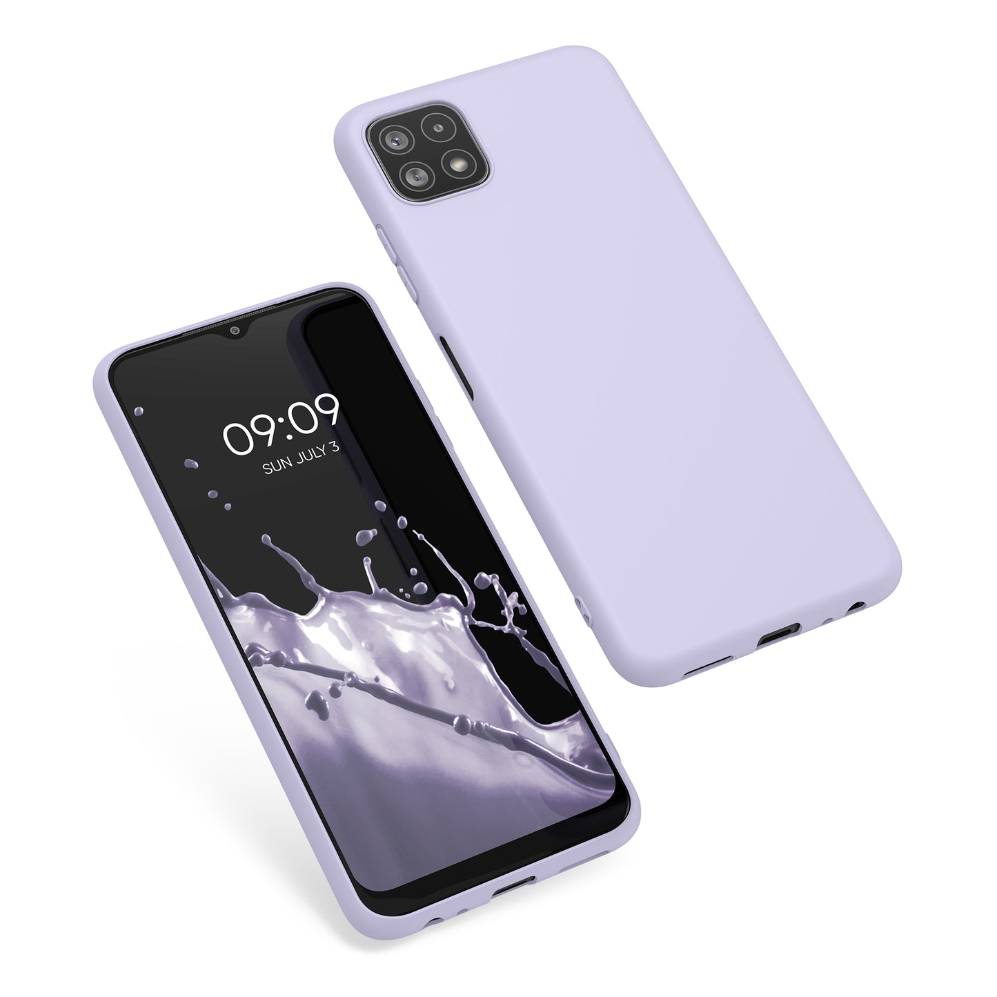 kwmobile Handyhülle für Samsung Galaxy A22 5G - Kabelloses Laden - Schutzhülle Cover