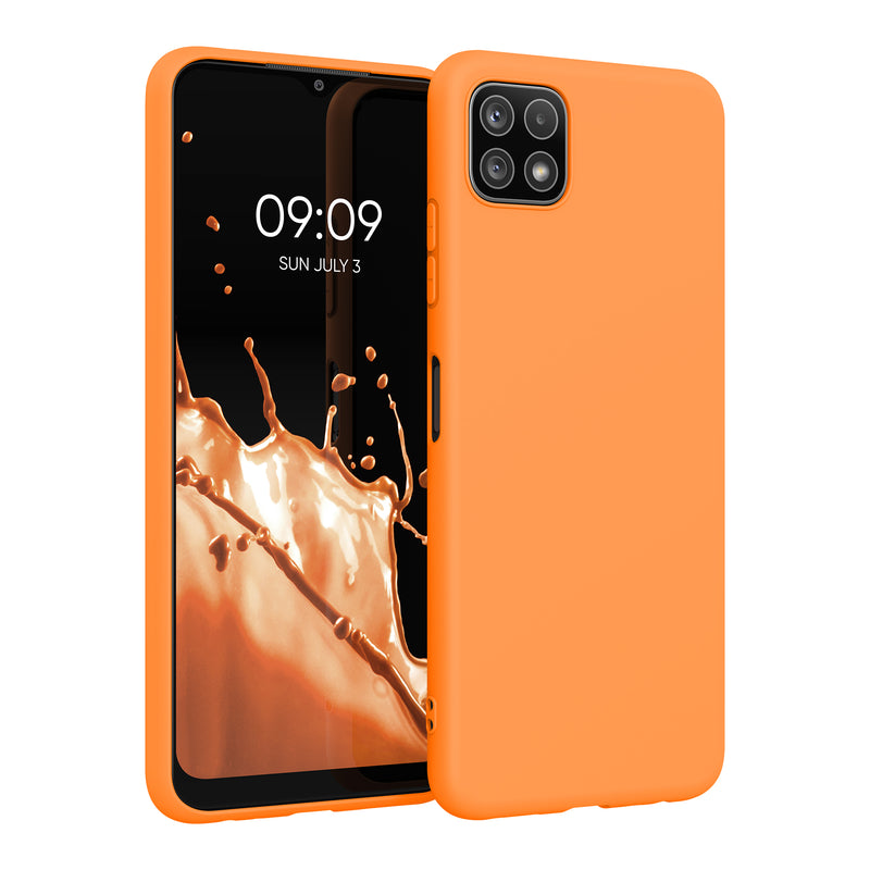 kwmobile Handyhülle für Samsung Galaxy A22 5G - Kabelloses Laden - Schutzhülle Cover