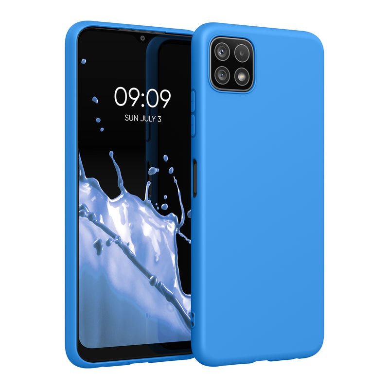 kwmobile Handyhülle für Samsung Galaxy A22 5G - Kabelloses Laden - Schutzhülle Cover