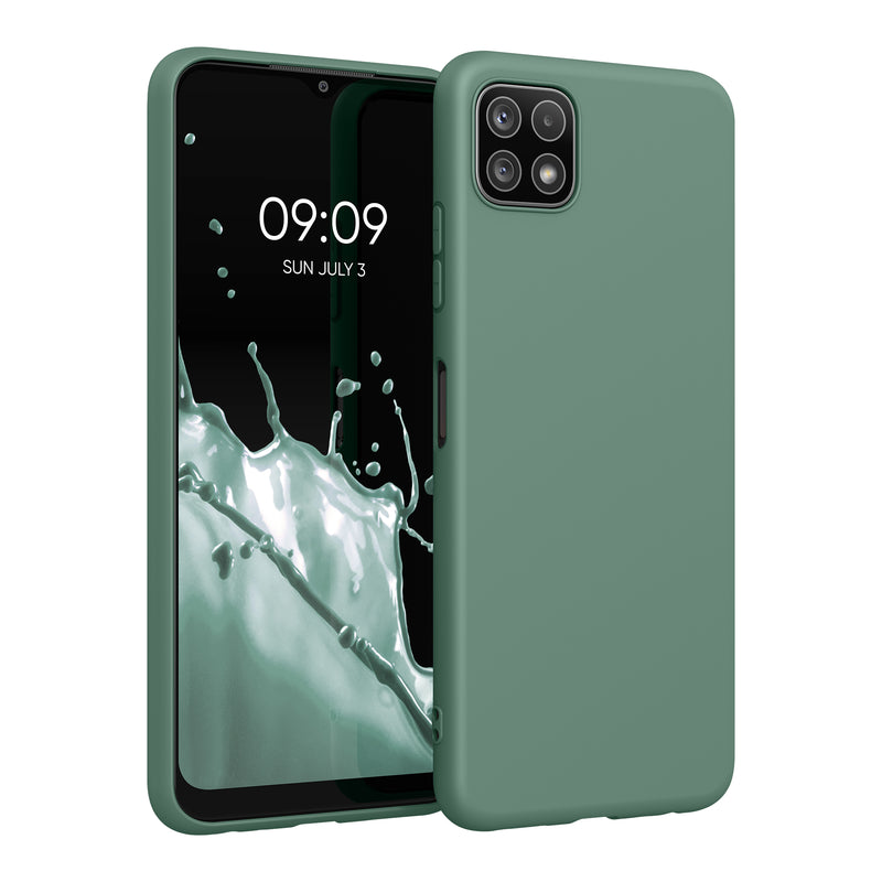 kwmobile Handyhülle für Samsung Galaxy A22 5G - Kabelloses Laden - Schutzhülle Cover