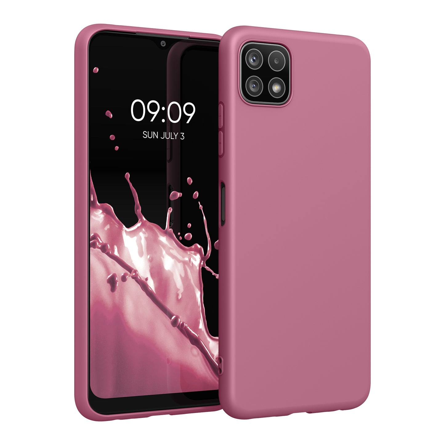 kwmobile Handyhülle für Samsung Galaxy A22 5G - Kabelloses Laden - Schutzhülle Cover