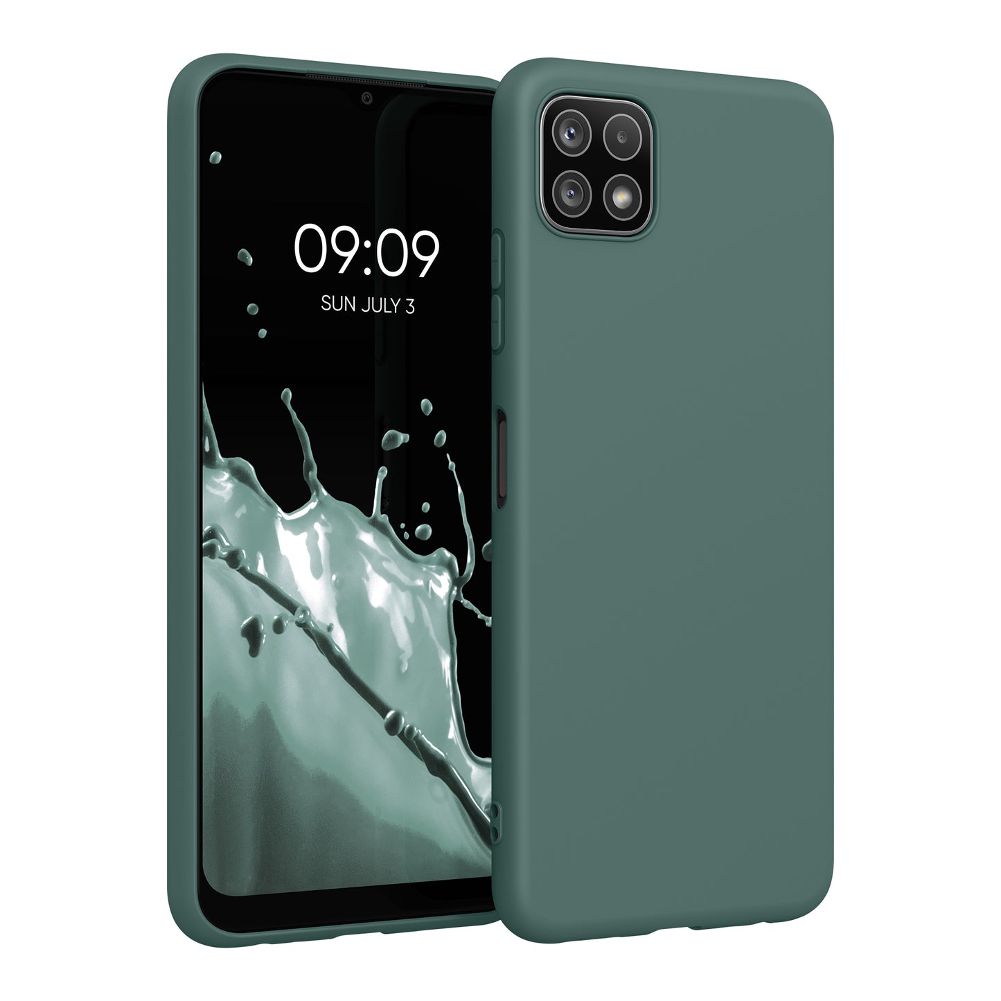 kwmobile Handyhülle für Samsung Galaxy A22 5G - Kabelloses Laden - Schutzhülle Cover