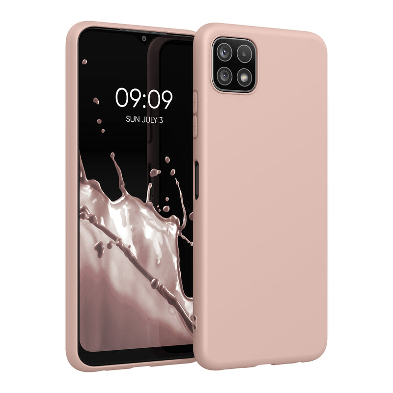kwmobile Handyhülle für Samsung Galaxy A22 5G - Kabelloses Laden - Schutzhülle Cover