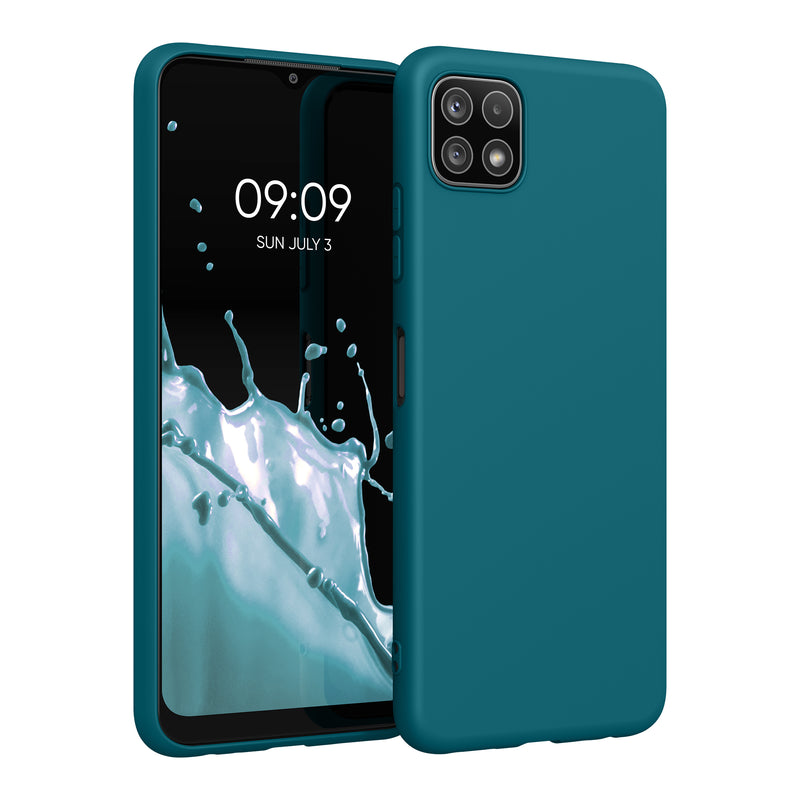 kwmobile Handyhülle für Samsung Galaxy A22 5G - Kabelloses Laden - Schutzhülle Cover