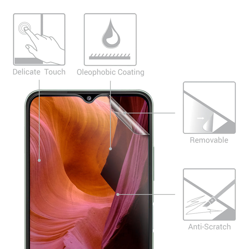 3x Folie kristallklar für Samsung Galaxy A22 5G