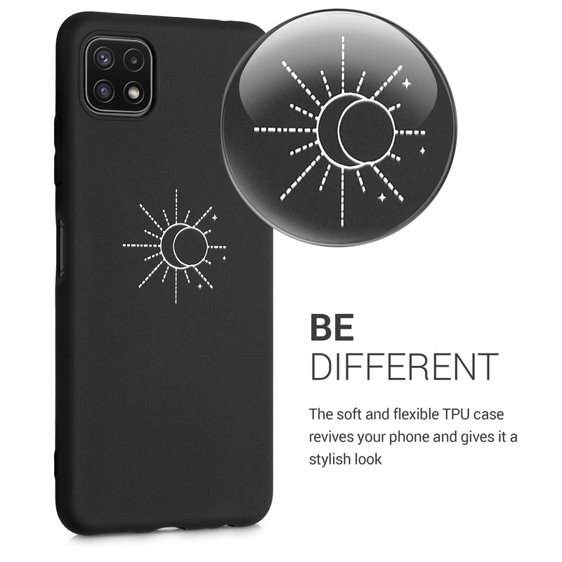 kwmobile Hülle kompatibel mit Samsung Galaxy A22 5G - Handyhülle Silikon Case