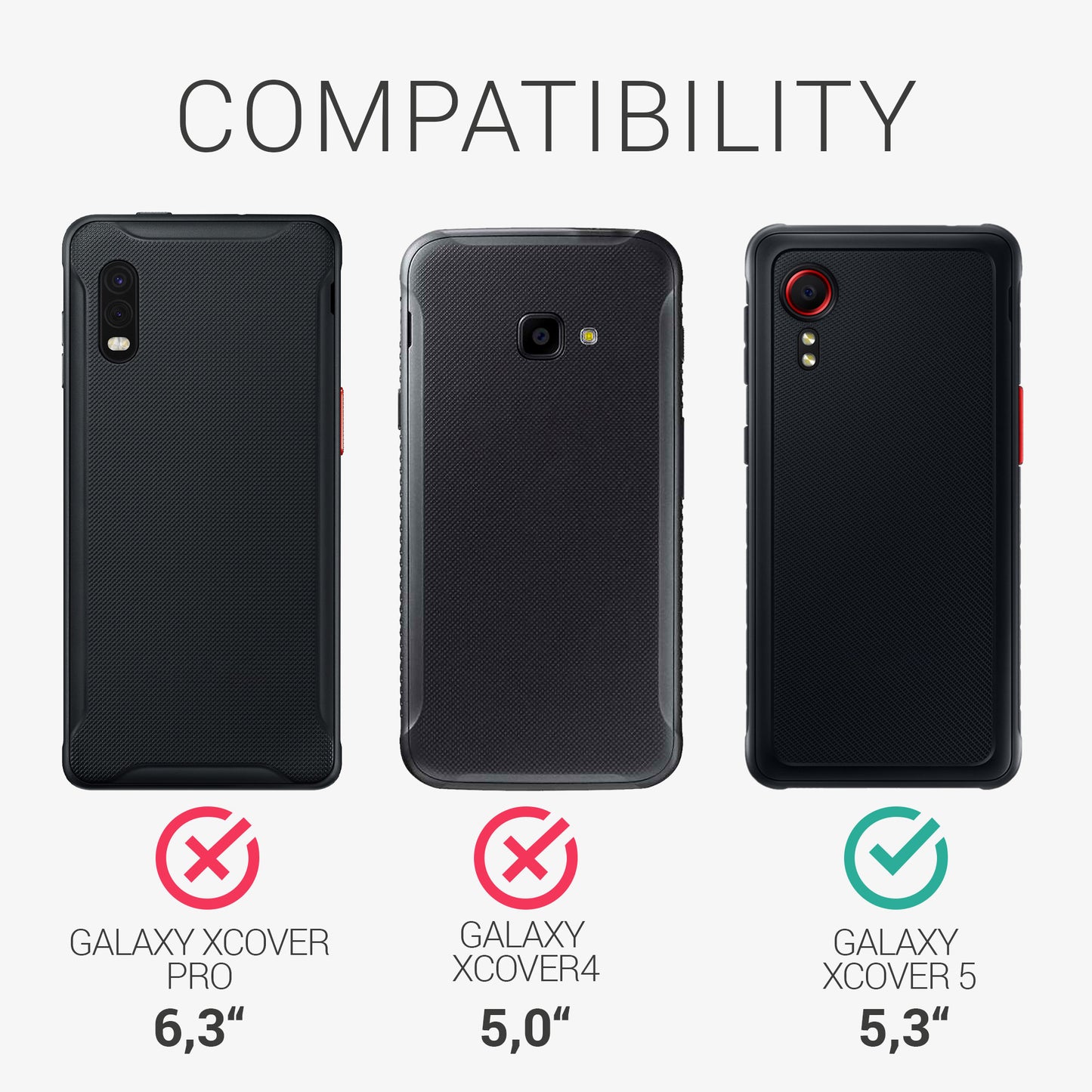 Hülle kompatibel mit Samsung Galaxy Xcover 5
