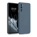 kwmobile Hülle kompatibel mit OnePlus Nord Hülle - gummierte Silikon Handyhülle - Schutzhülle für kabelloses Laden - Case
