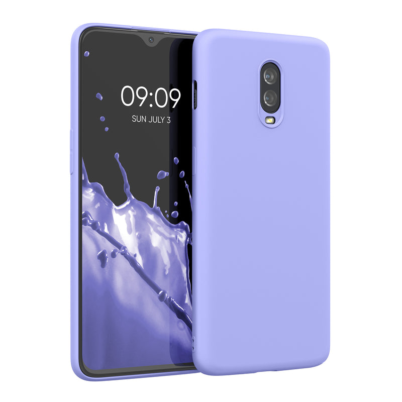 kwmobile Hülle kompatibel mit OnePlus 6T Hülle - Schutzhülle für kabelloses Laden - Case