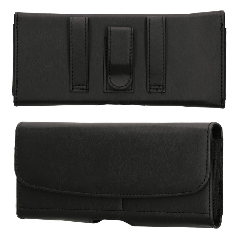 kwmobile Handy Gürteltasche mit Kartenfächern - Hülle 17,2 x 8,5 cm Handytasche mit Gürtelschlaufe Clip