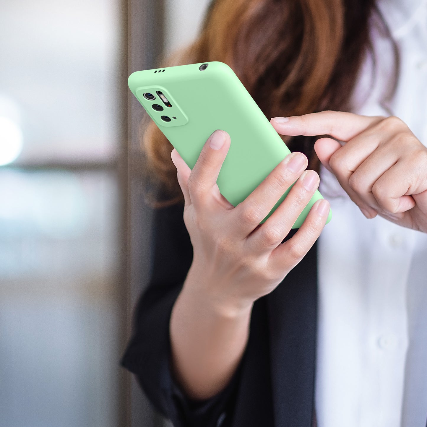 kwmobile Handyhülle für Xiaomi Poco M3 Pro 5G Hülle - Kabelloses Laden - Schutzhülle Cover