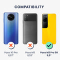 kwmobile Handyhülle für Xiaomi Poco M3 Pro 5G Hülle - Kabelloses Laden - Schutzhülle Cover