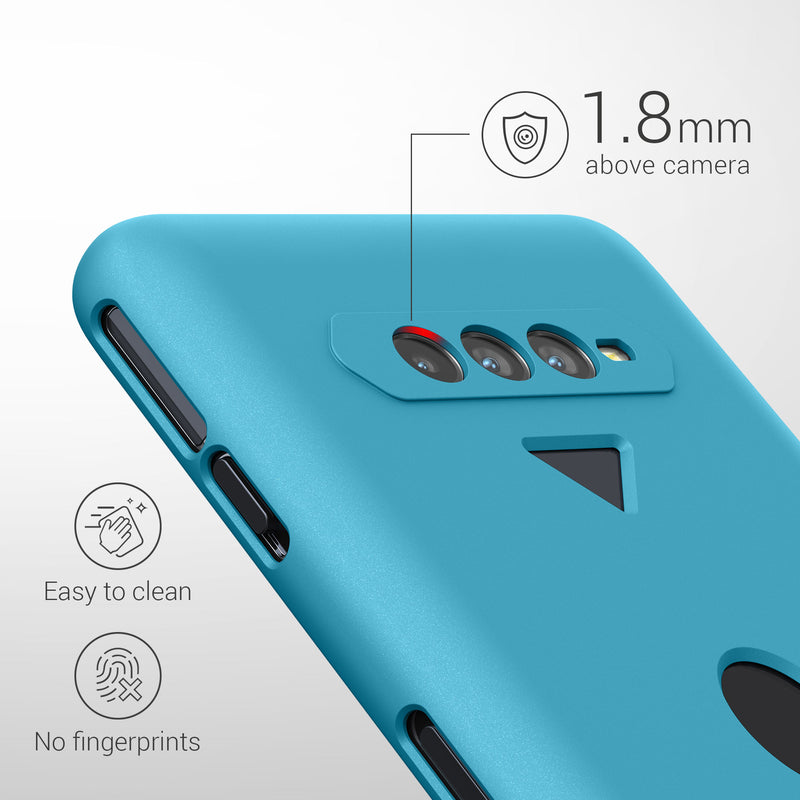 kwmobile Handyhülle für Xiaomi Black Shark 4 / 4 Pro Hülle Cover Kabelloses Laden Schutzhülle