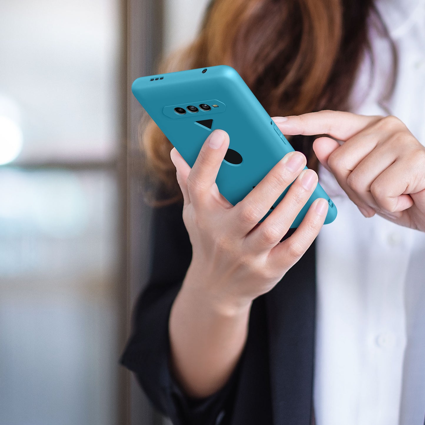 kwmobile Handyhülle für Xiaomi Black Shark 4 / 4 Pro Hülle Cover Kabelloses Laden Schutzhülle