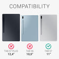 2x Folie kompatibel mit Samsung Galaxy Tab S7 FE
