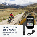 kwmobile Halter für Bryton Rider Halterung - Bryton Halterung Fahrrad - GPS Radcomputer Fahrradhalterung Fahrradcomputer Mount