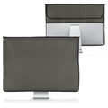 kwmobile Hülle kompatibel mit 20-22" Monitor - mit 2 Fächern auf Rückseite - Schutzhülle
