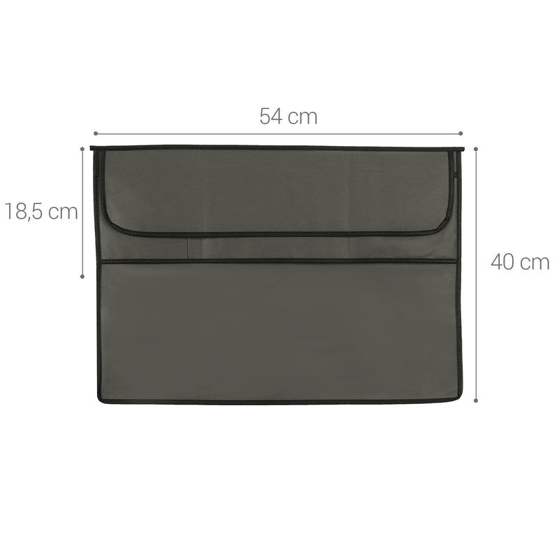 kwmobile Hülle kompatibel mit 20-22" Monitor - mit 2 Fächern auf Rückseite - Schutzhülle