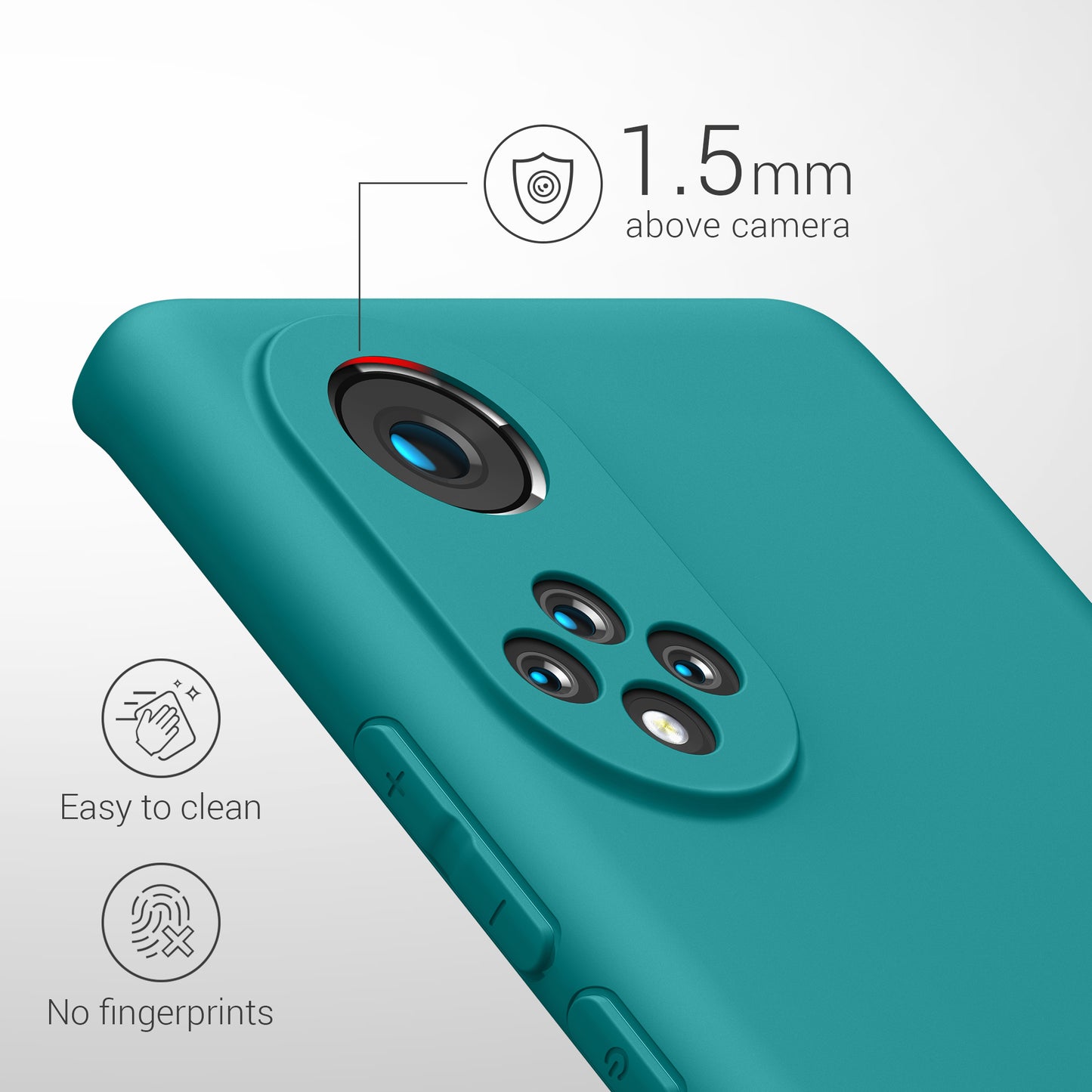 kwmobile Handyhülle für HONOR 50 Schutzhülle Cover