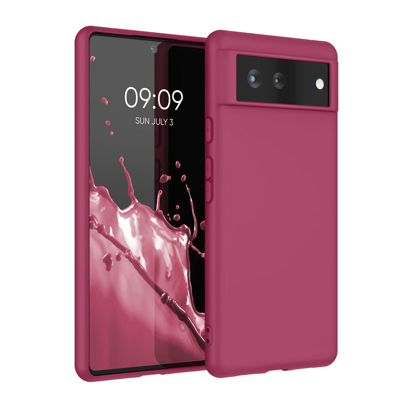 kwmobile Handyhülle für Google Pixel 6 Hülle - Kabelloses Laden - Schutzhülle Cover