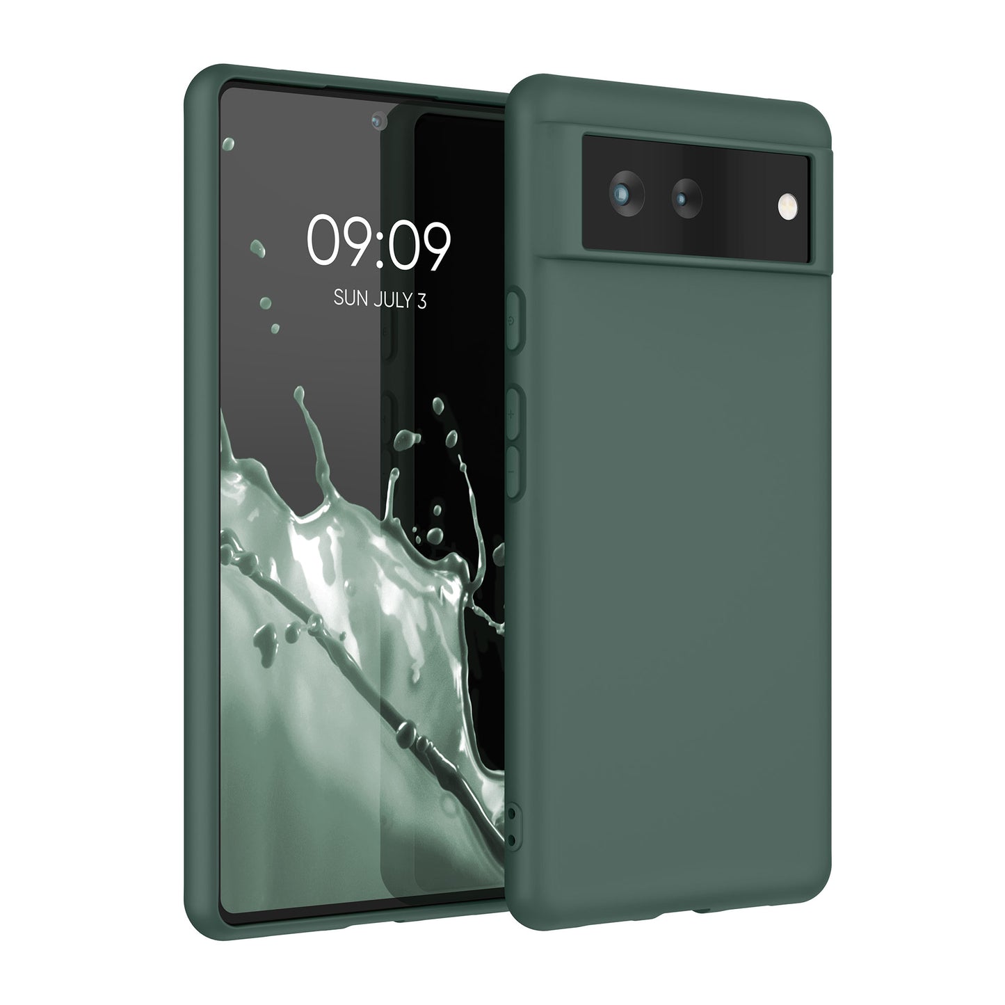 kwmobile Handyhülle für Google Pixel 6 Hülle - Kabelloses Laden - Schutzhülle Cover