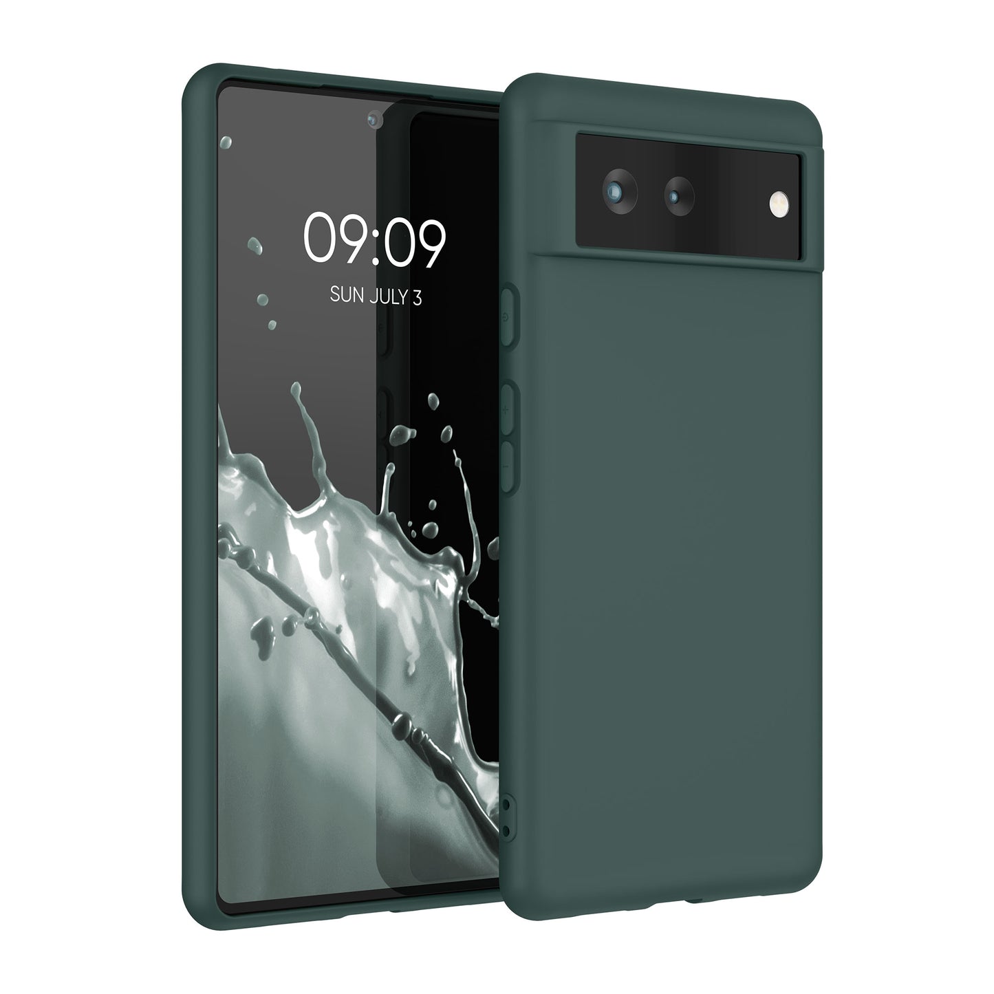 kwmobile Handyhülle für Google Pixel 6 Hülle - Kabelloses Laden - Schutzhülle Cover