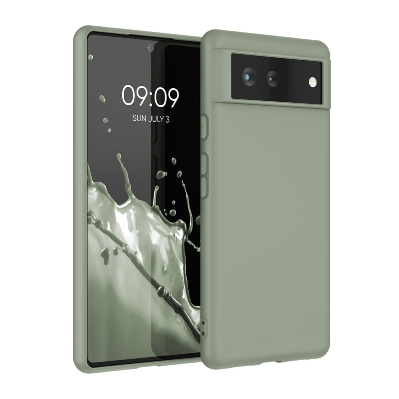 kwmobile Handyhülle für Google Pixel 6 Hülle - Kabelloses Laden - Schutzhülle Cover