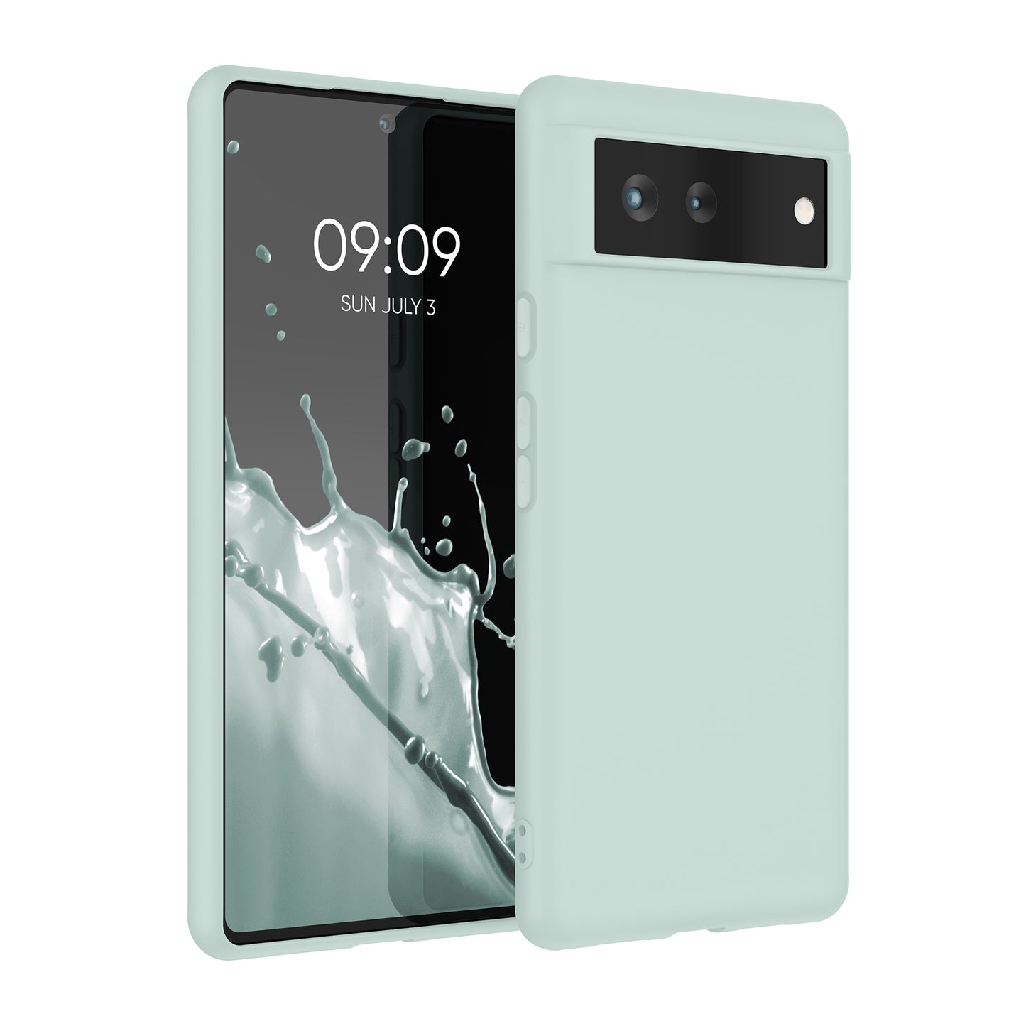 kwmobile Handyhülle für Google Pixel 6 Hülle - Kabelloses Laden - Schutzhülle Cover