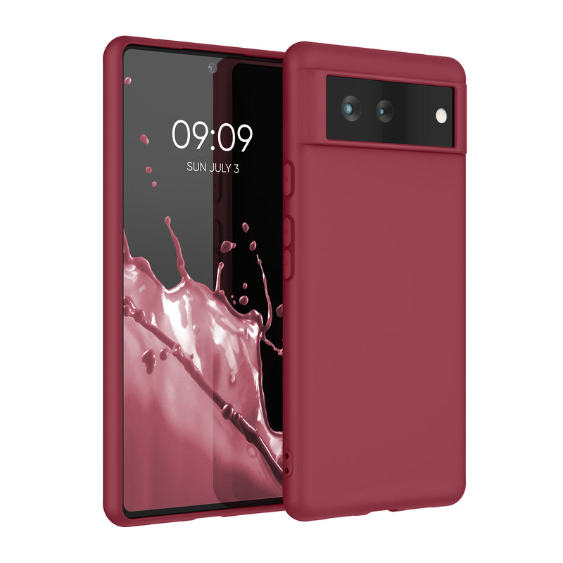 kwmobile Handyhülle für Google Pixel 6 Hülle - Kabelloses Laden - Schutzhülle Cover