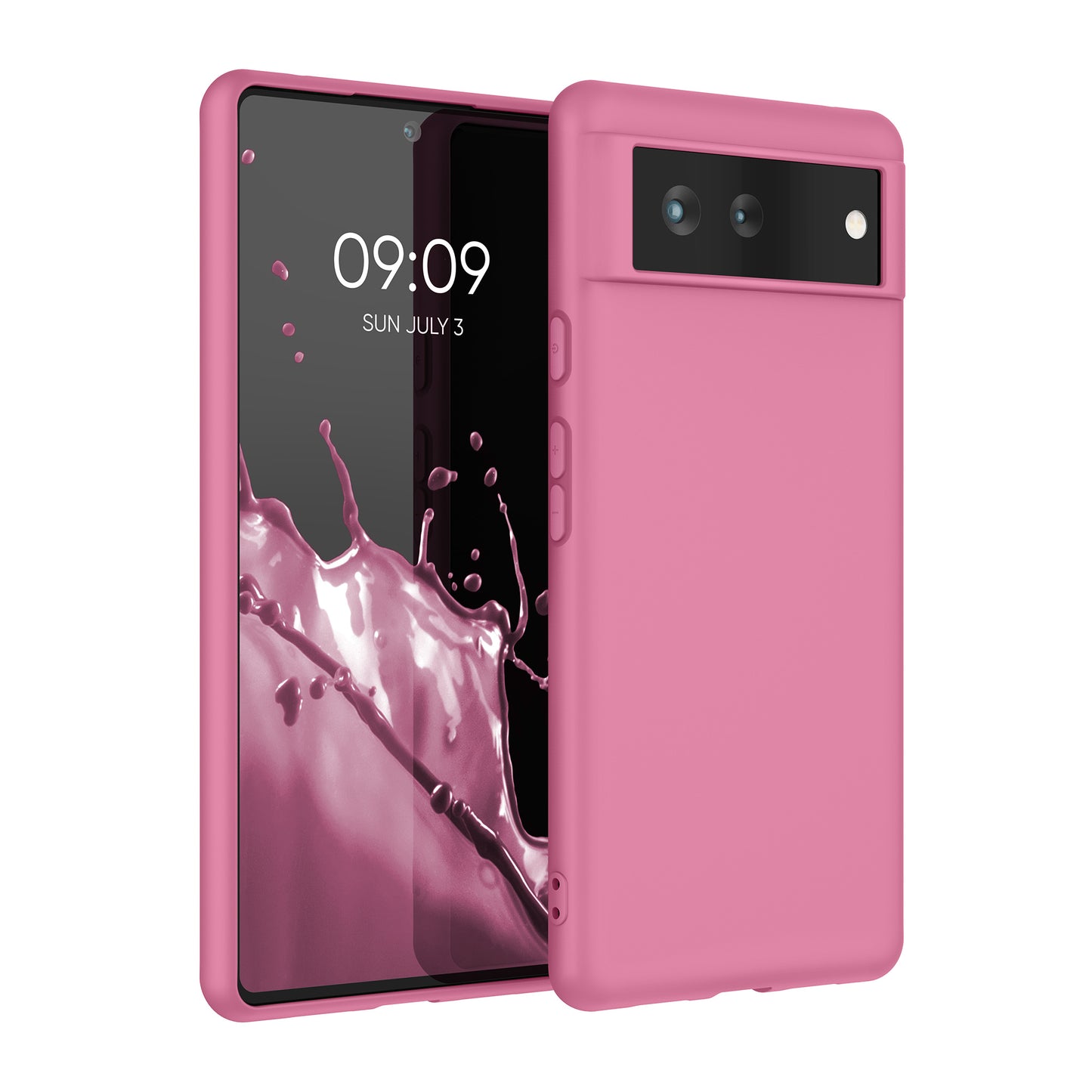 kwmobile Handyhülle für Google Pixel 6 Hülle - Kabelloses Laden - Schutzhülle Cover
