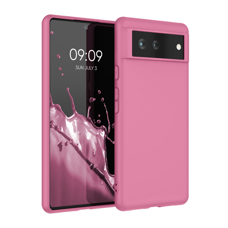 kwmobile Handyhülle für Google Pixel 6 Hülle - Kabelloses Laden - Schutzhülle Cover