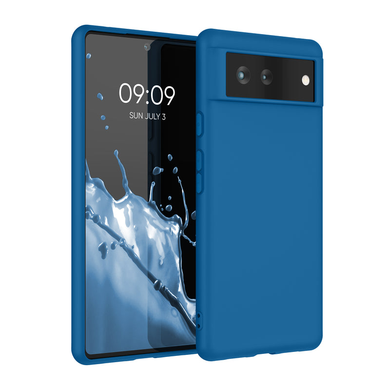 kwmobile Handyhülle für Google Pixel 6 Hülle - Kabelloses Laden - Schutzhülle Cover